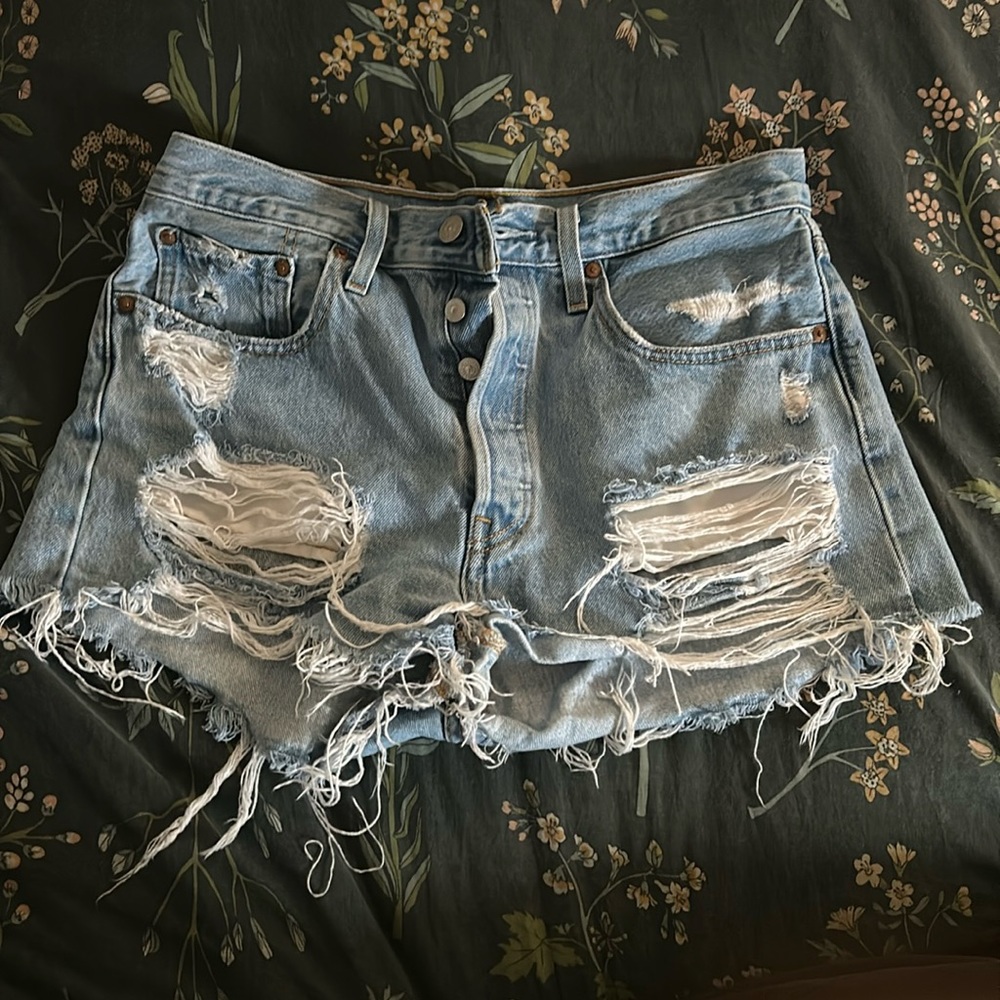 Levi’s 501 high-waisted Jean Shorts